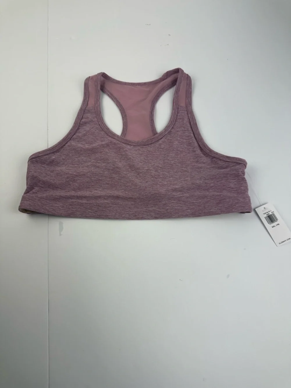 Old Navy Active Girls XXL (18) Sports Bra Heathered Lavender NWT Active Wear